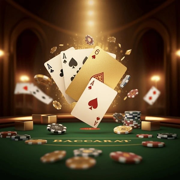 Live Baccarat ဂိမ်း — ကဒ်ဂိမ်းတိုက်ရိုက်ကာစီနို